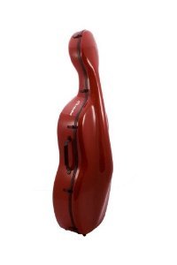 Musilia S2 Red Cello Case (Strad Model)