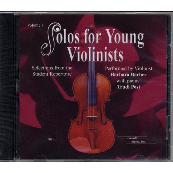 Solos For Young Violinists Volume 1 Cd By Barbara Barber And Trudi Post - 