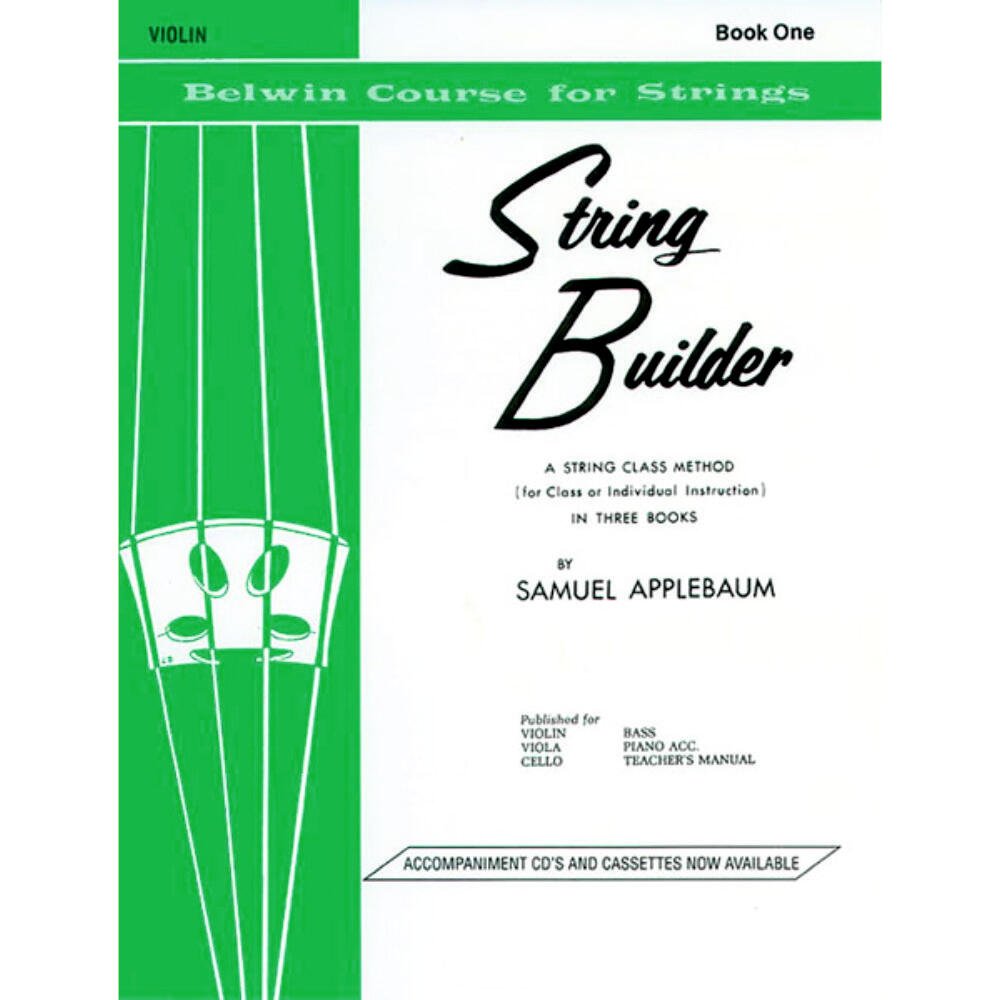 String Builder Book 1 Violin Evergreen