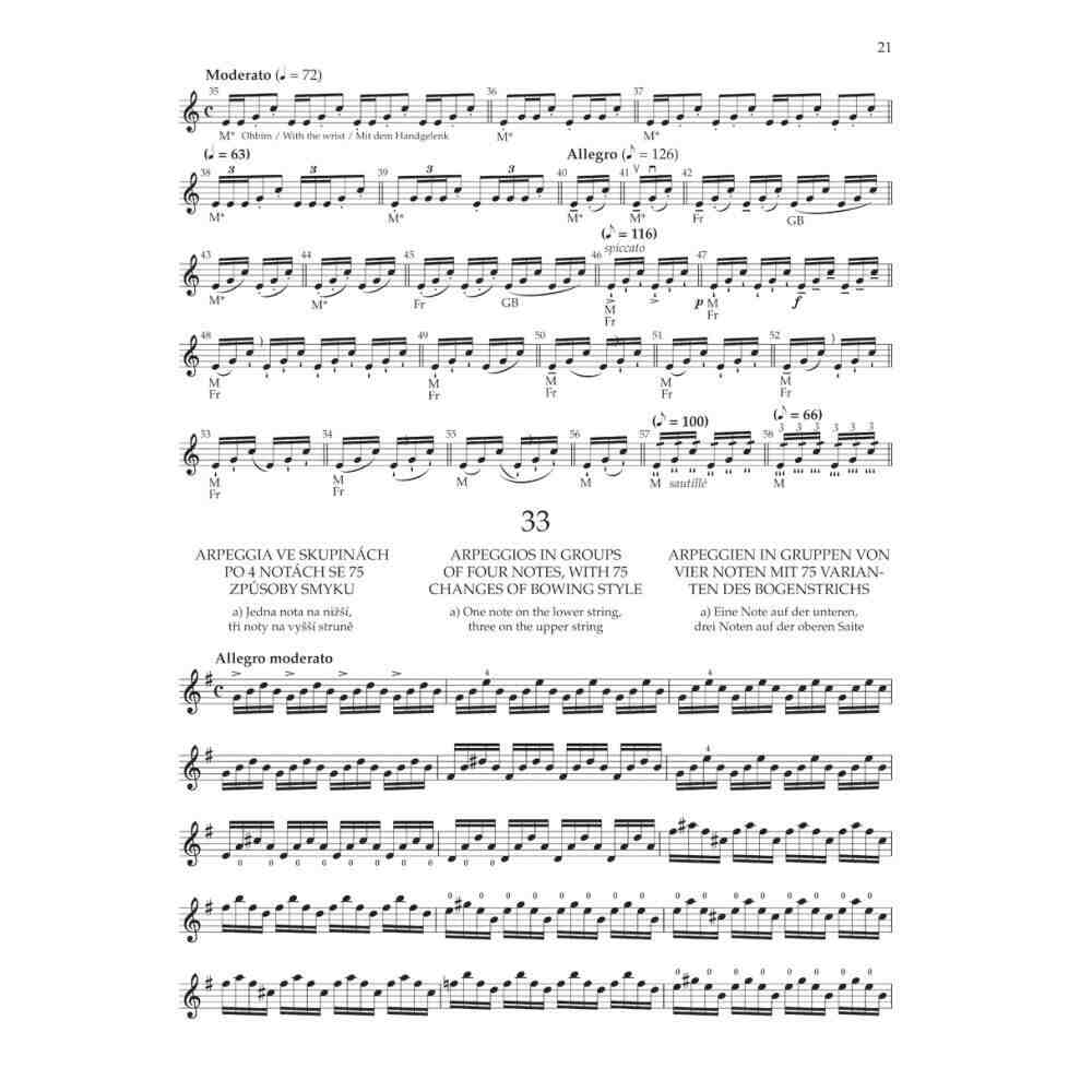 Sevcik, Otakar – School of Bowing Technique op. 2 Book 3 Exercises for ...