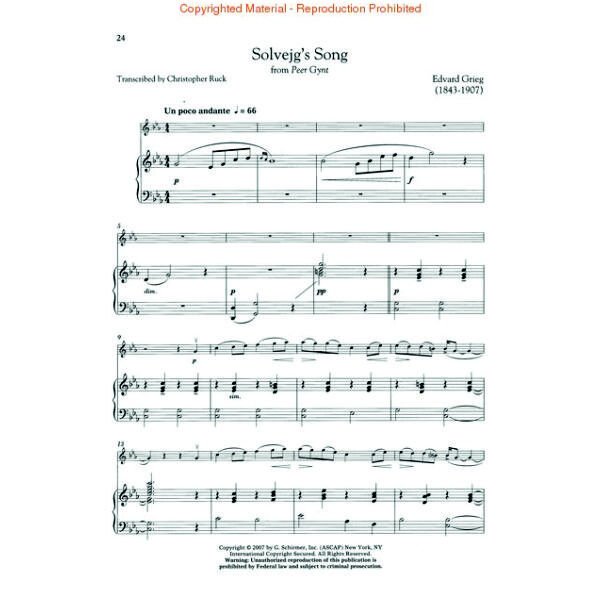 G Schirmer The Violin Collection - Easy To Intermediate Violin / Piano G Schirmer Instrumental Library