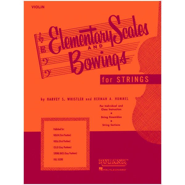 Elementary Scales And Bowings Violin (First Position) Evergreen