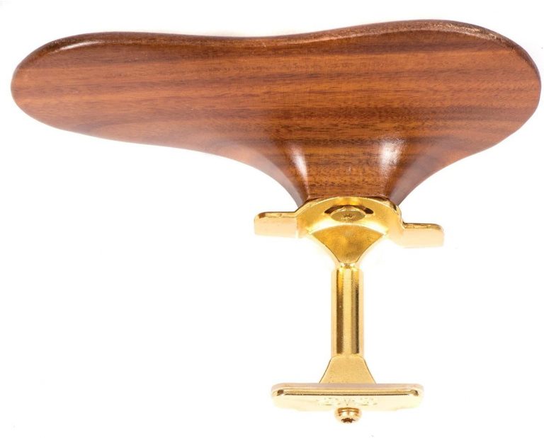 SAS Rosewood Chinrest for 3/44/4 Violin or Viola with 28mm Plate